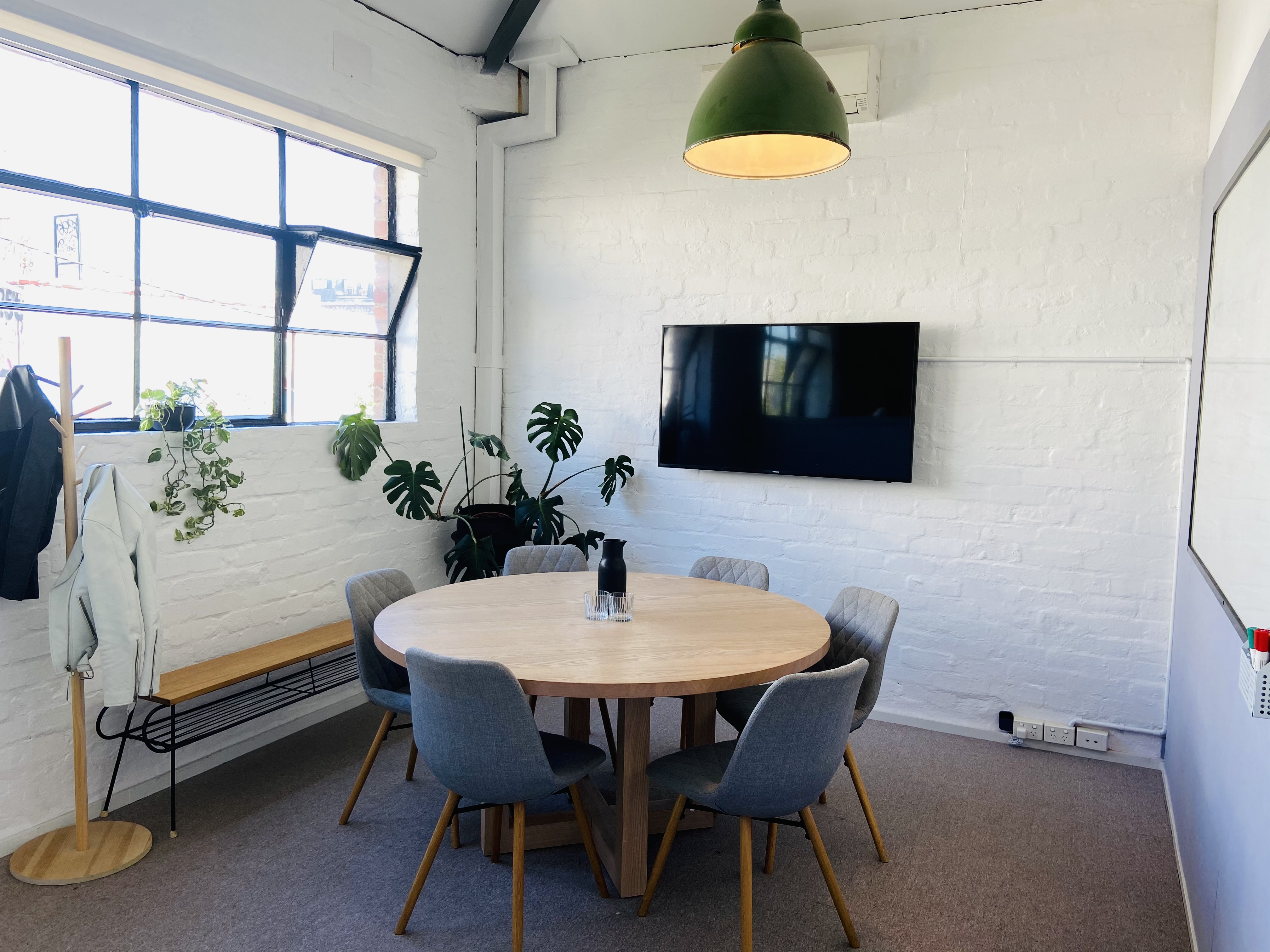Empty meeting room