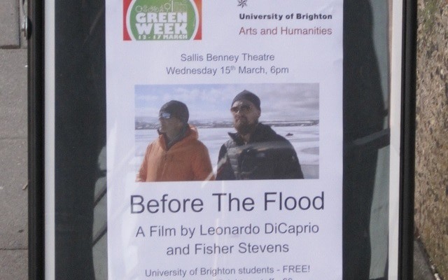 Before the Flood film poster