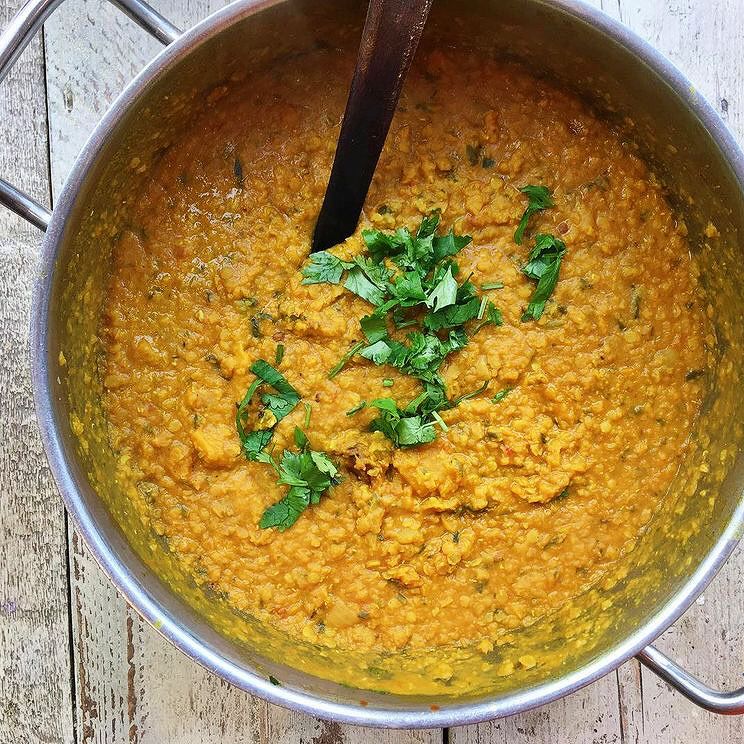 Easy squash daal