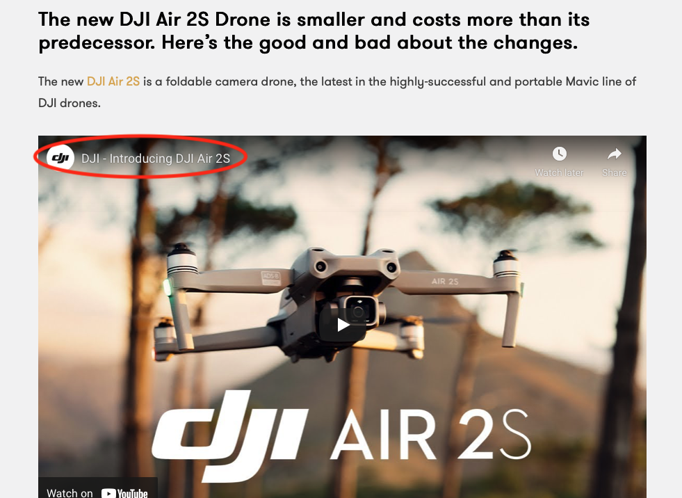 Premiumbeat Blog about the new DJI Mavic Air 2S