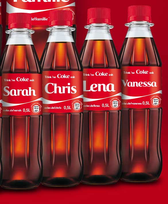 Share a coke aktion