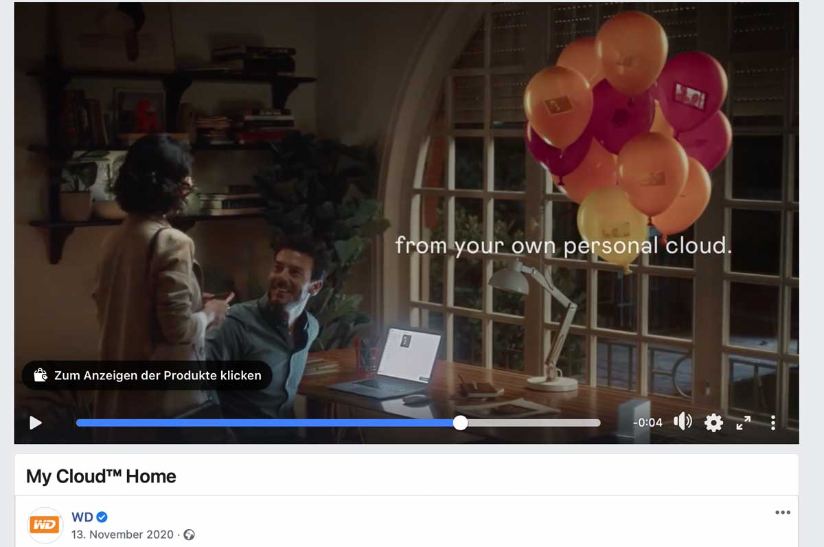 Ein Western Digital Werbefilm