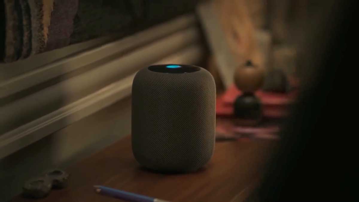 Der HomePod, das Produkt des Werbefilms