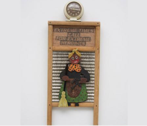 Photo: “Extreme Times Call for Extreme Heroines” 2017, Betye Saar