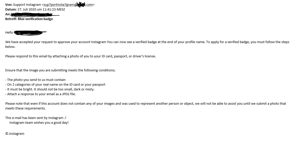Screenshot - email