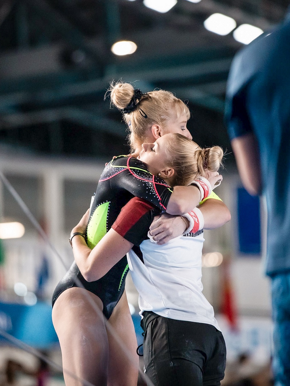 Janine 2019 bei der Universiade in Neapel / Foto: Arndt Falter