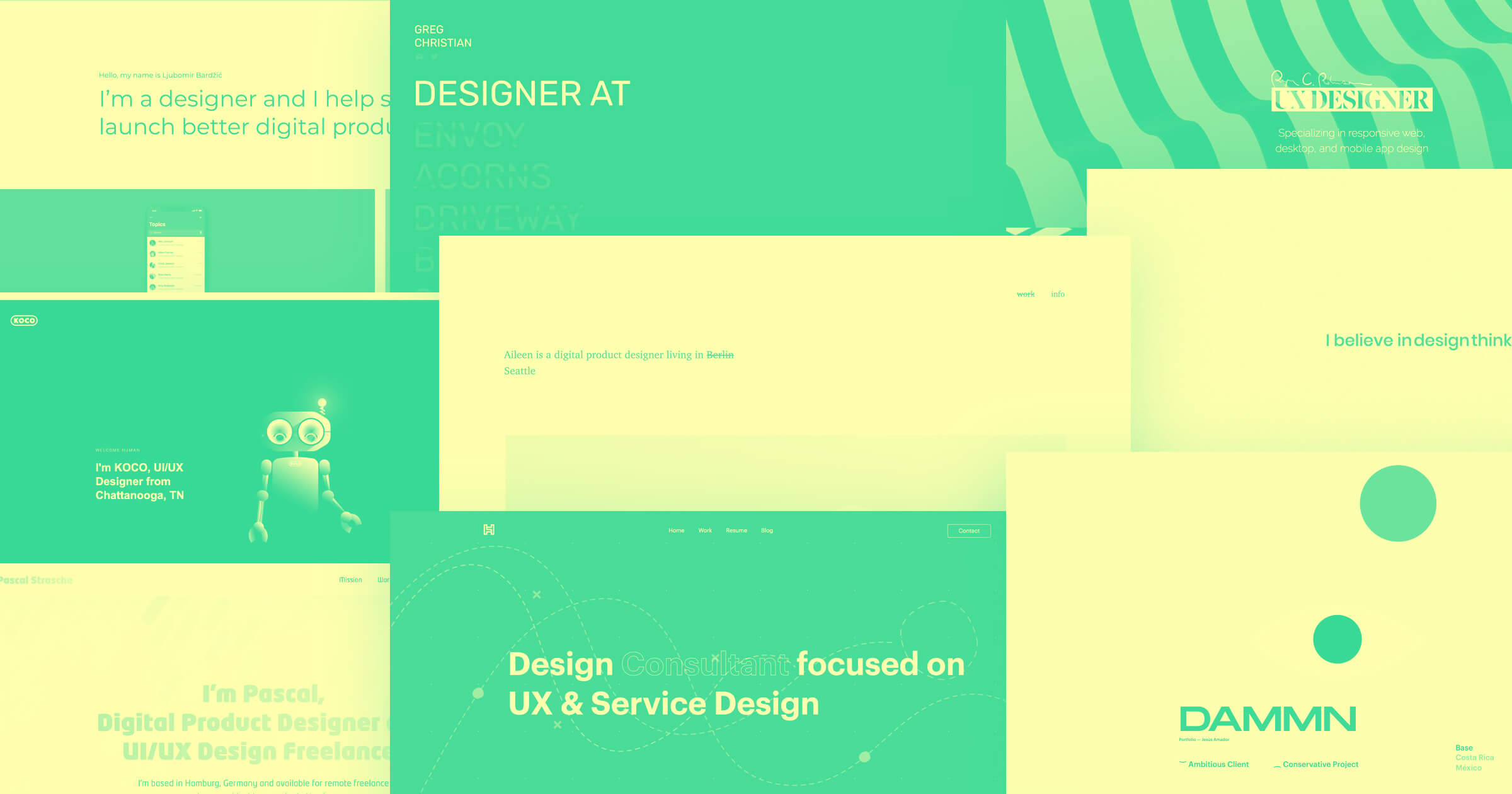 14 inspiring UX designer portfolio examples in 2021 ⋅ NoQode