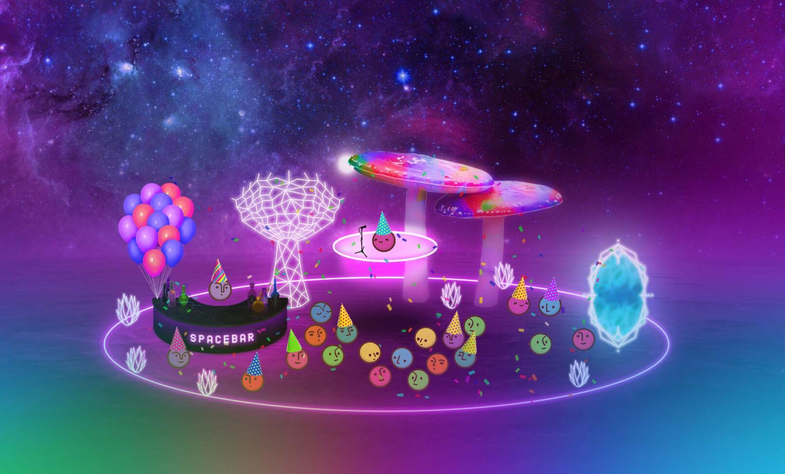 Virtual Events Background