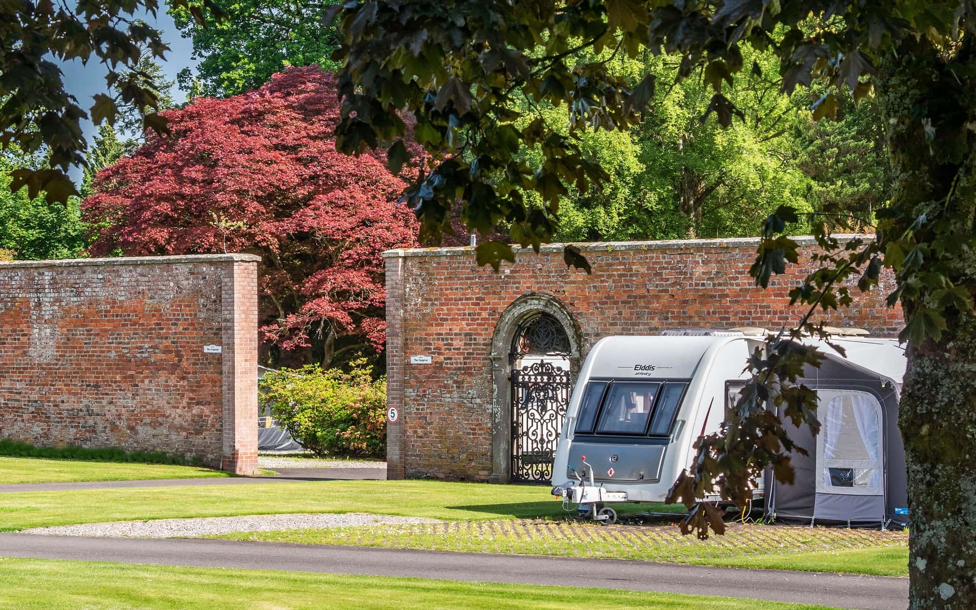 Blair Drummond Caravan Park And Shepherd Huts Caravanning Clamping 