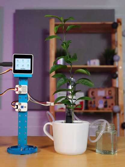 Automated Indoor Garden Setup