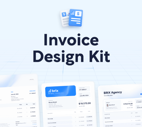 Figma Invoice Templates