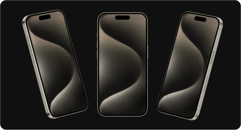 iPhone 15 Pro Mockups preview 3