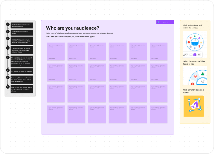 Persona and User Flow Workshop preview 2
