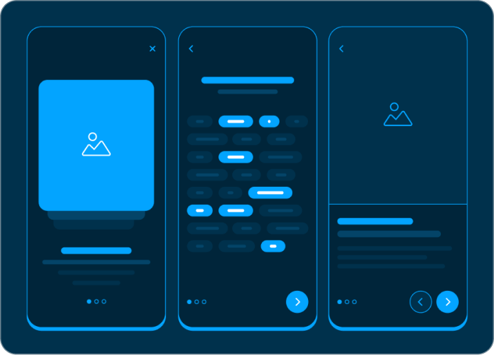 Mobile Wireframe Kit Lo-fi preview 2