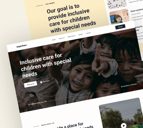Non-profit Website Template