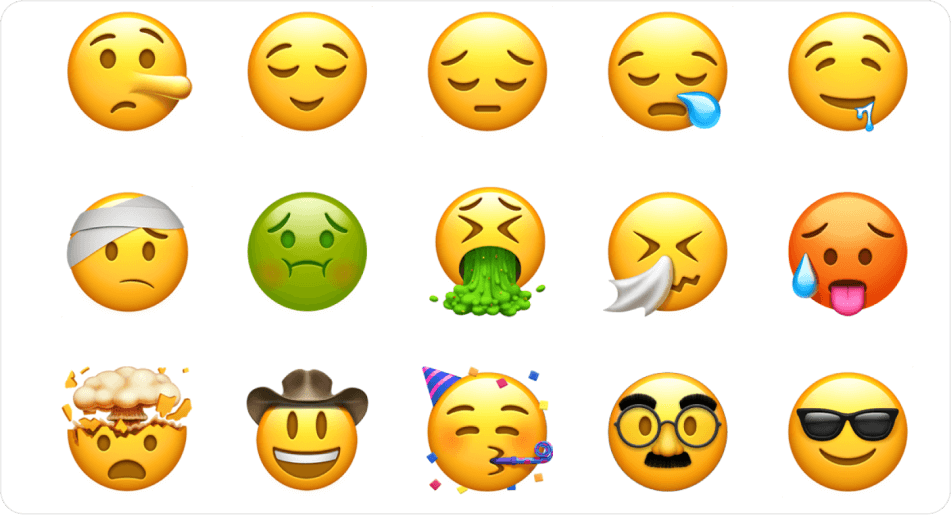 Free Emojis Clipart preview 3