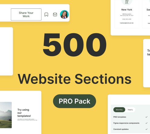 Website Components Figma