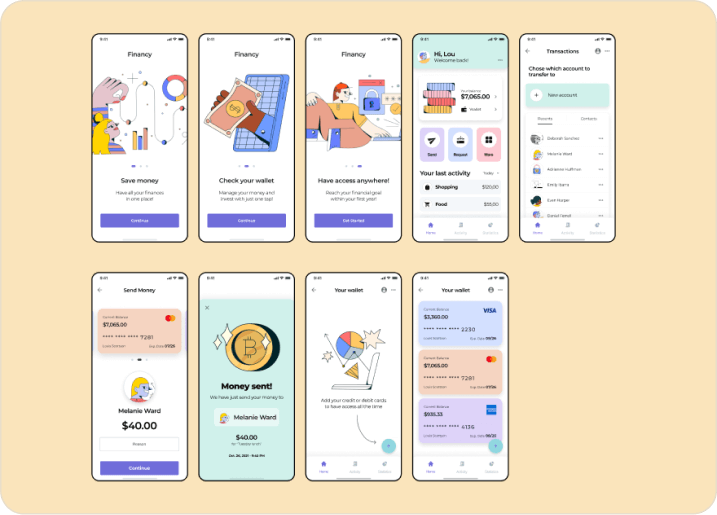 Financial Services App preview 2