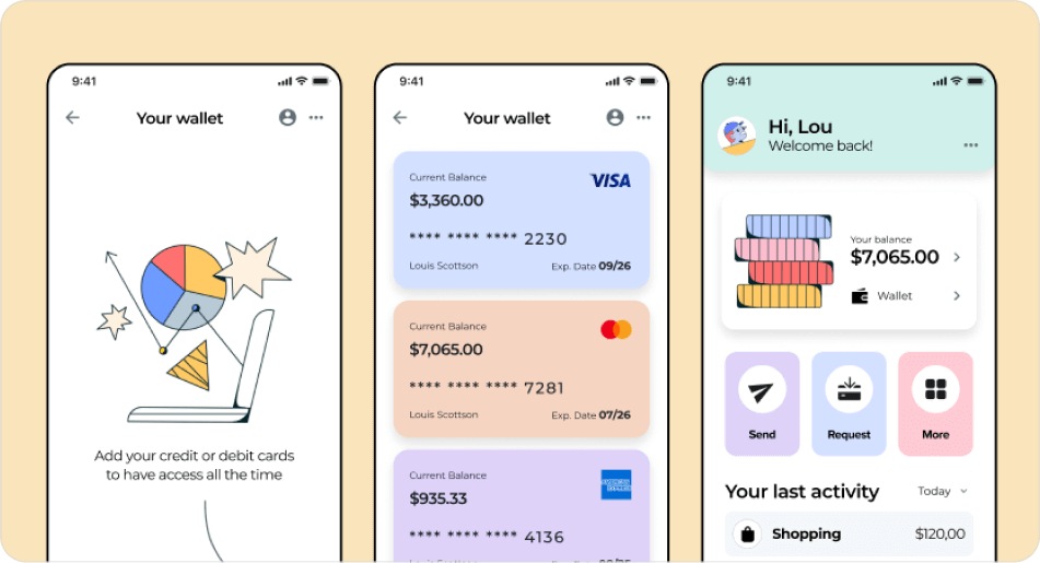 Financial Services App preview 3
