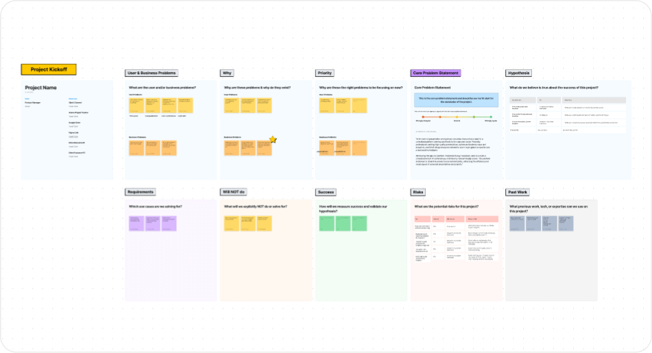 Project Kickoff Template preview 3