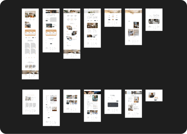 Interior Design Website Template preview 2