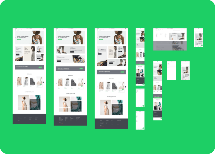 Mobile Shopping App Design preview 2