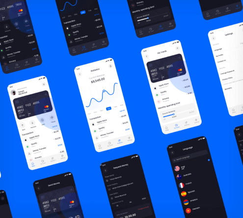 Mobile Bank Design Template