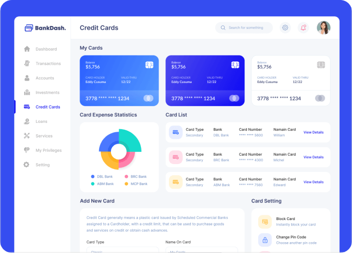 Dashboard UI Kit preview 2