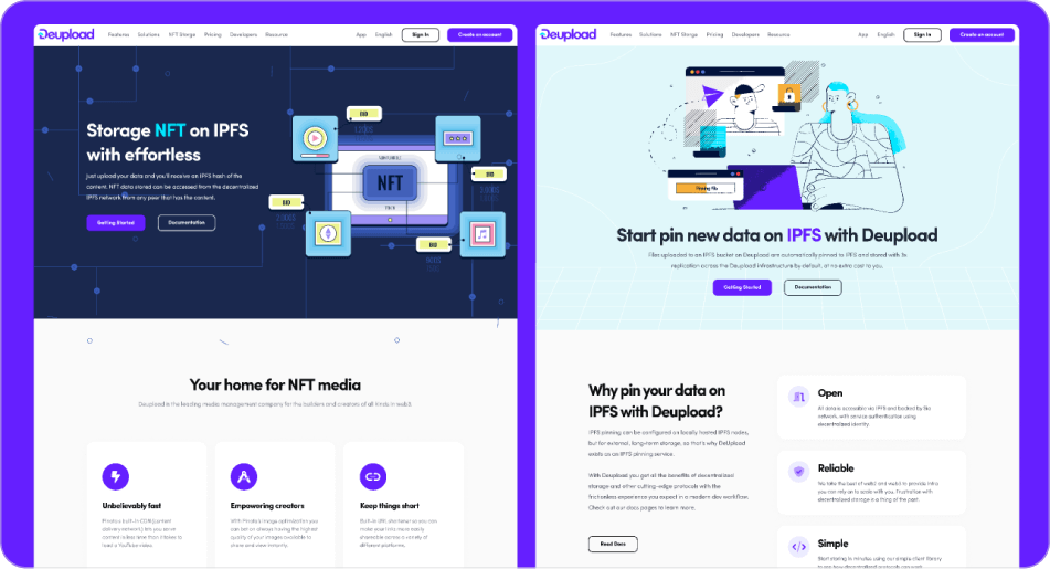 File Management Web UI preview 3