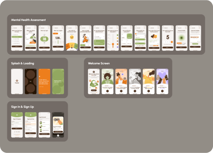 Mental Health Mobile App preview 2