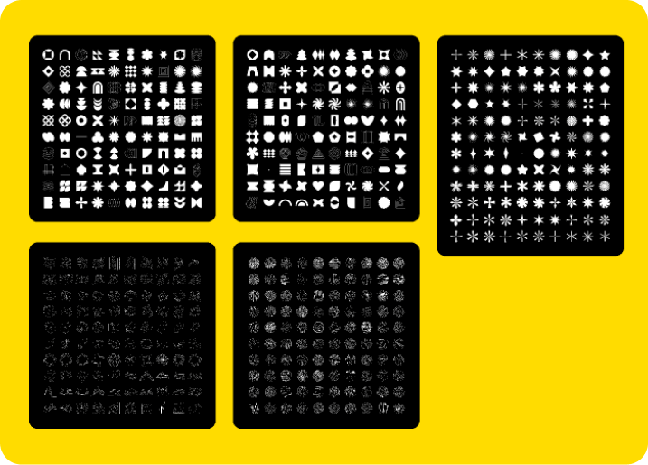 Brutalism Shapes Pack preview 2