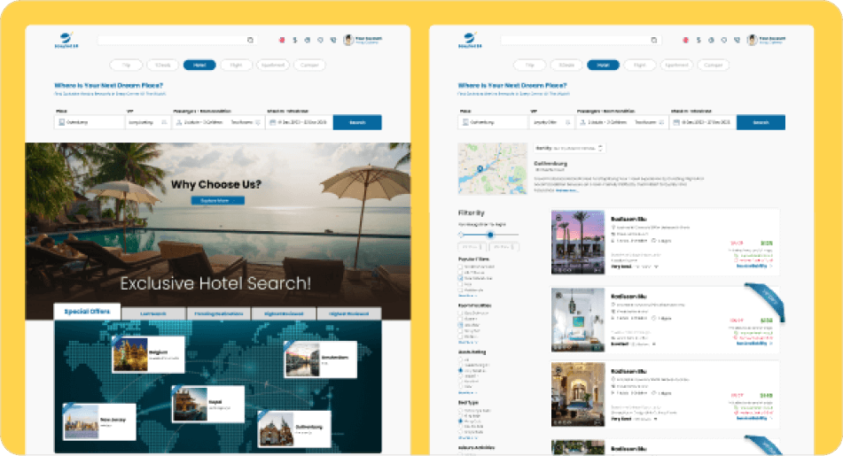 Hotel Booking Website Kit preview 3