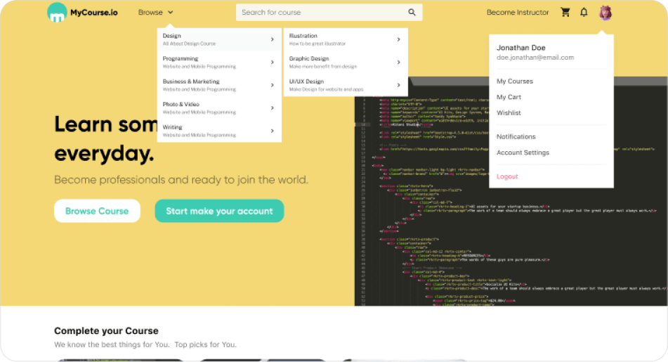 Online Teaching Design Template preview 3