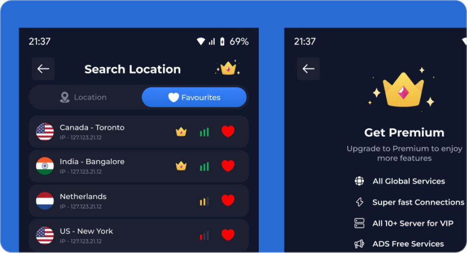 VPN App Template preview 3