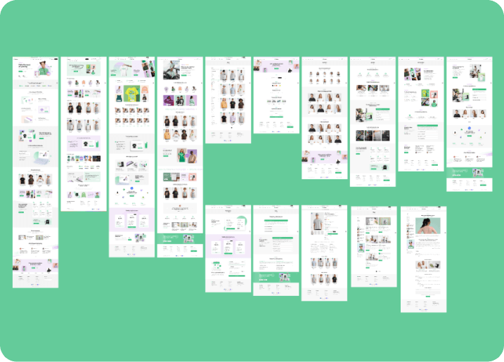 Print Shop Website Template preview 2