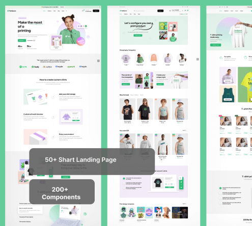 Print Shop Website Template