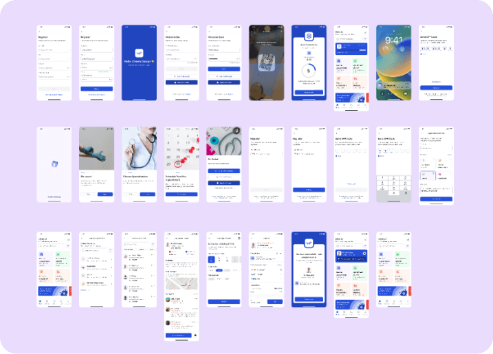 Doctors Appointment App Template preview 2