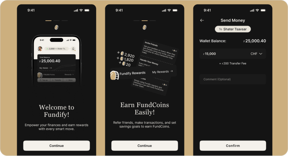 Fintech Finance App preview 3