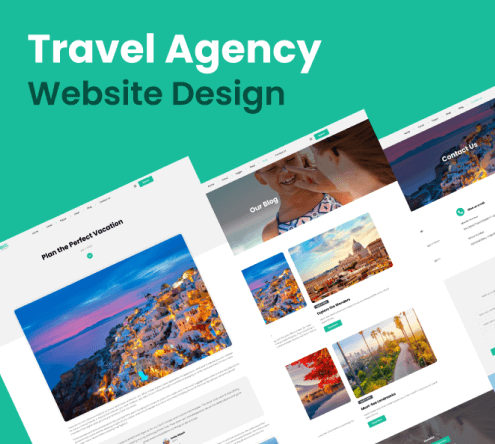 Travel Agency Website Design
