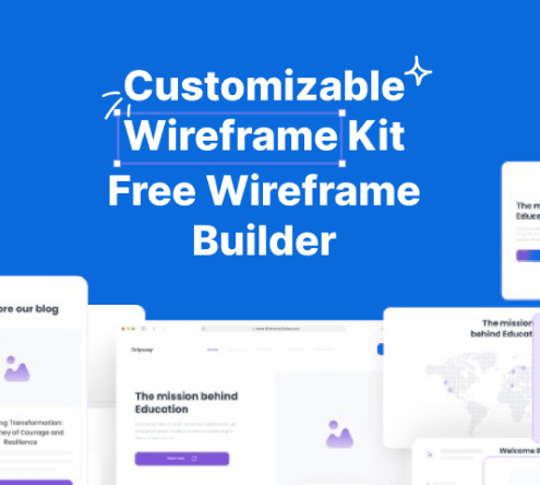 Landing Page Wireframes