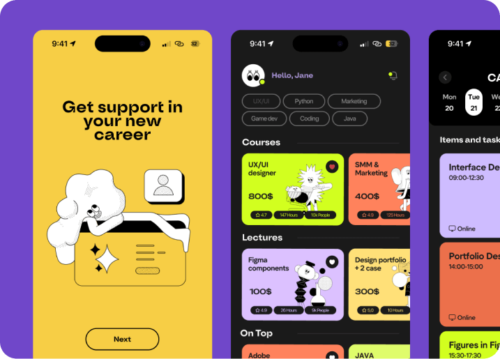 Careers and Courses Education App preview 2