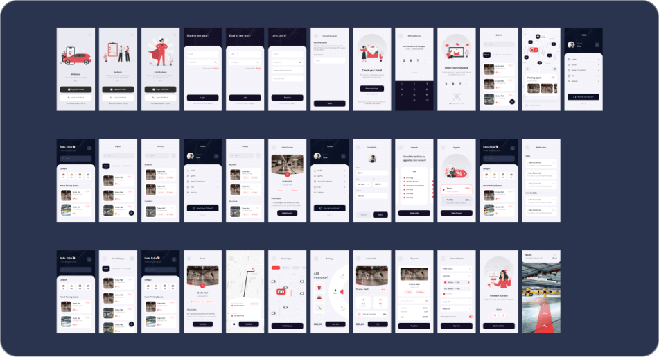 Car Parking App Template preview 3