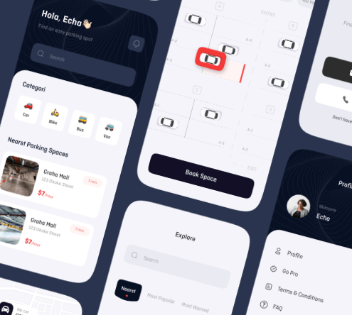 Car Parking App Template