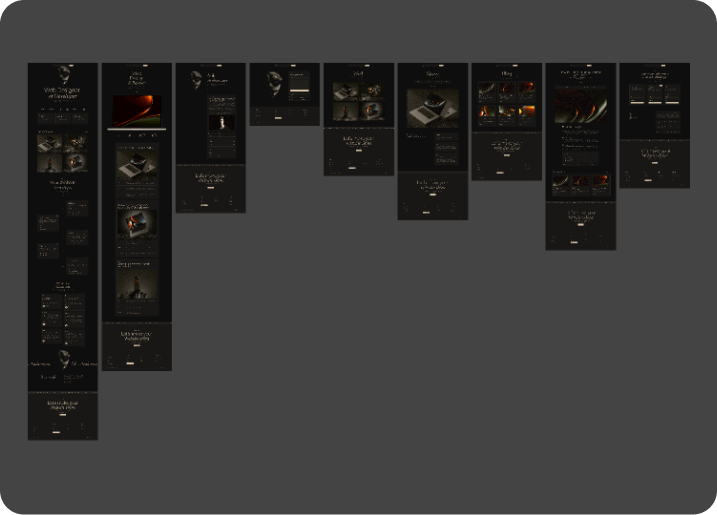UI Designer Portfolio Template preview 2