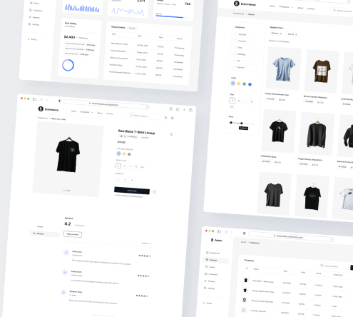 Clean eCommerce Website Kit