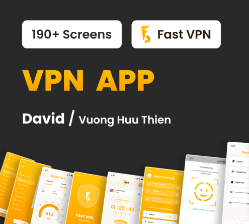Mobile VPN App UI Kit