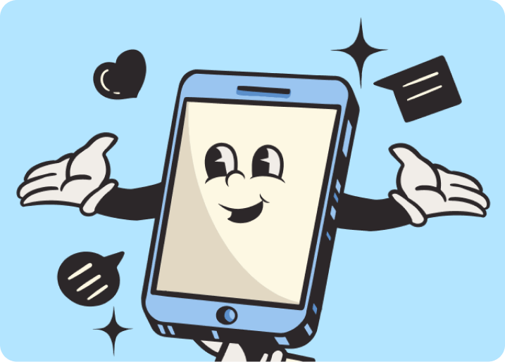 Retro 2D Cartoon Characters preview 2