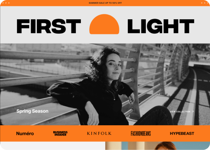 Simple Fashion UI Kit preview 2