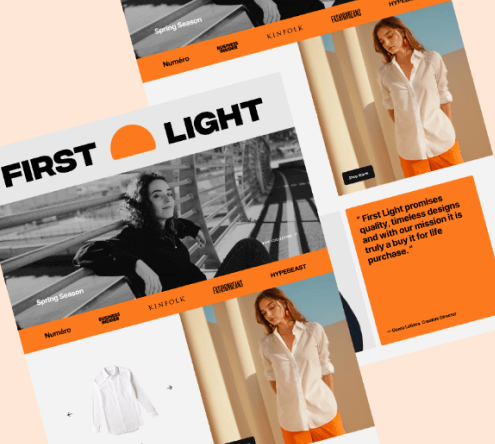 Simple Fashion UI Kit