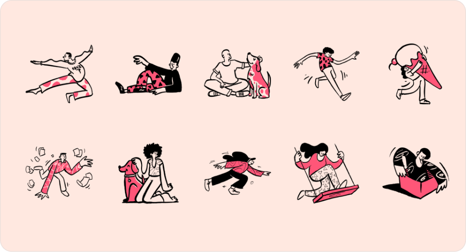 Talented Artists Illustration Pack preview 3